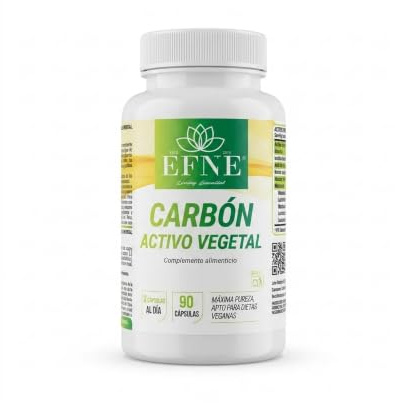 EFNE - Carbón Activo Vegetal Natural con Probióticos para Gases