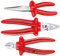 Gedore VDE S 8003 VDE Pliers Set with VDE Dipped Insulation 3 pcs