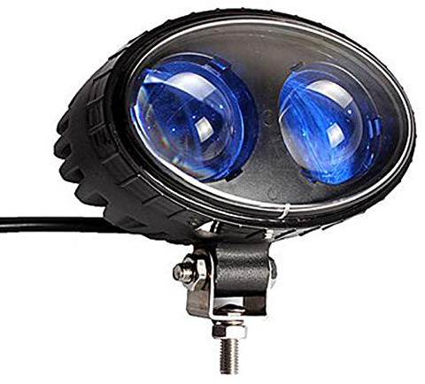 Sxma 14 cm 8 W LED bleue lampe de travail spot Faisceau chariot élévateur de sécurité voyant d'avertissement (1 PC) Sl6208