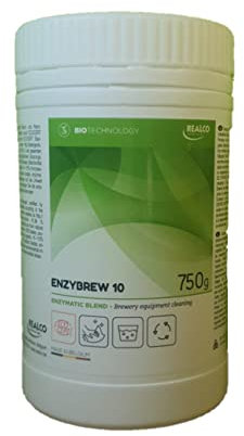 ENZYBREW 10 - Reinigungsmittel 750 g - universell einsetzbarer Spezialreiniger, reinigt vielseitig und äußerst gründlich verschiedene Materialien in Haushalt, Küche, in der Hausbrauerei (750)