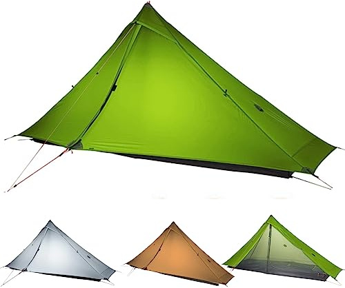 ROOMEDAL 3F UL Gear Lanshan PRO Lanshan Tenda ultraleggera 3 stagioni per 1 persona, impermeabile, tende professionali per campeggio, trekking, kayak, arrampicata, escursionismo