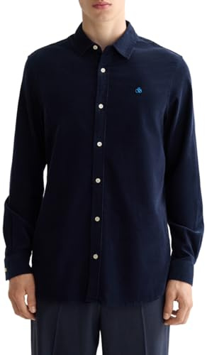 Scotch & Soda Lightweight Flannel Checked Shirt Camisa Hombre (Pack de 1)