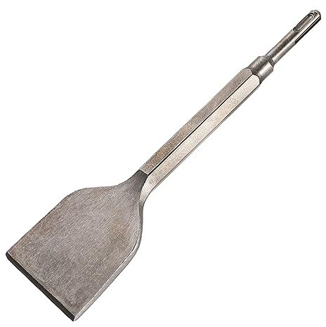 Homoyoyo Ciseau à Carrelage Coudé Pour Enlever Les Carreaux Grattoir Mural Et Grattoir à Sol Pour Éliminer Les Adhésifs Compatible Avec Perceuse à Percussion Et Marteau Perforateur