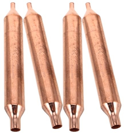 HONITANO 4pièces Filtre Sèche-linge Cuivre Réfrigérateur Remplacement Pour Système De Réfrigération Absorbe Humidité Et Maintient La Fraîcheur Des Aliments Accessoire Entretien Congélateur