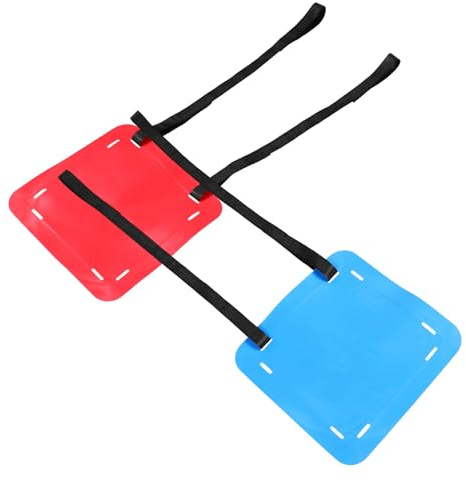BELLIFFY Bersaglio da Tiro per Porta da Calcio 2 Pezzi Bersaglio Sospeso Regolabile in TPE per Allenamento Precisione Calcio e Hockey Attrezzatura Multi-Sport per Esercizi di Tiro
