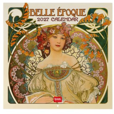 Legami - Calendario 2027 da Muro, Belle Epoque, 12 Mesi, 30 x 29 cm