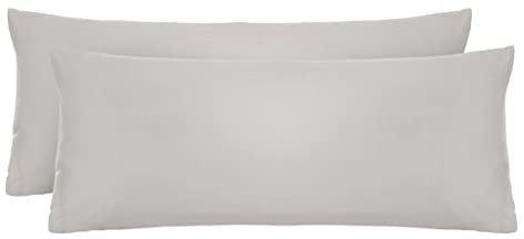 biberna Feinjersey Kopfkissenbezug 0077144 2X 40x60 cm sturmgrau