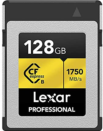 Lexar Professional CFexpress 128GB Type-B Card, sdhc For Smartphone (LCFX10-128CRBNA)