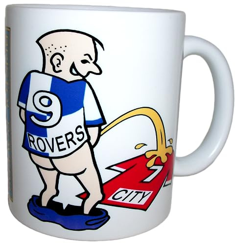 Wee On Funny Football Team Shirt Bristol Fan Rivalry Tea Coffee Mug (Rovers (weeing on City))