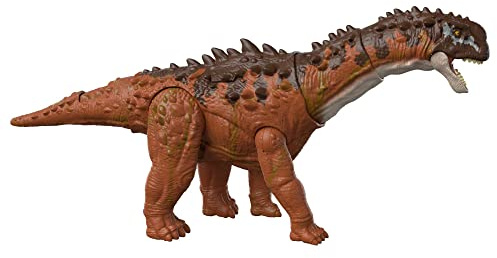 Mattel Jurassic World Dominion Massive Action Ampelosaurus Dinosaurio figura de acción, juguete +4 años (HDX50)