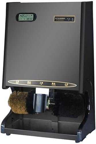 ASEENXPS Cireuse à Chaussures électrique Automatique Verticale à Double démarrage à Calendrier perpétuel, kit d'entretien des Chaussures à Moteur Alr 128 W, for Le Hall de l'hôtel