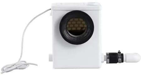 Bomba elevadora de aguas residuales de bombeo automático doméstico de 500 W, bomba elevadora de aguas residuales de inodoro triturador eléctrico, motor de descarga de trituración. Rendimiento alto(B m