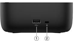 HP USB-C dockningsstation, 100 W G6, multiport med kabel, HDMI 2.1, 2X DisplayPort 1.4, 3X USB-A, USB-C, RJ45, ljud, kompatibel med myHP, Windows, macOS och Chrome OS – exklusivt Amazon