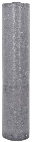 Tessuto non tessuto antiscivolo, 25 m², 180 g/m², grigio, protezione per pavimenti con rivestimento in pellicola PE, impermeabile e resistente, ideale come protezione del pavimento per parquet