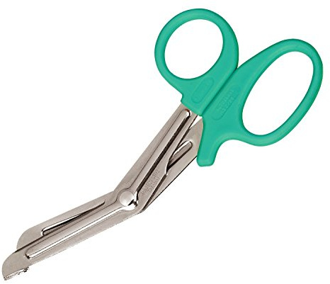 Prestige 5.5 inch Nurses Utility Scissors with Teal Green Handles