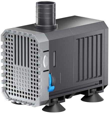 SunSun CHJ-500 Eco Pompe à eau 500l/h 7W Pompe Mini et Moyen Aquarium Débit réglable Pour Eau douce Eau salée Eau pour Étang Aquariophilie Circulation Eau