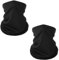 HXC Multifunctional Headwear 2 Pack Face Coverings Bandana Elastic Neck Gaiters Snood UV Resistence for Men &Women Elastic Windproof Face Mask for Sports