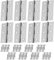 8 Piezas De Bisagras Para Exteriores Con 48 Tornillos, Bisagras De Apertura De 6 Orificios, Bisagras De Acero Inoxidable, Bisagras Para Puertas Interiores, Bisagras A Tope Plegables
