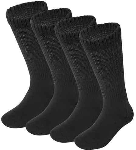 Cosopad Thick Diabetic Socks for Men, Cushioned Socks for Wearing at Home
