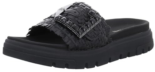 BAGATT, Damen - Pantolette, AK7 (Black/Black, EU Schuhgrößensystem, Erwachsene, Damen, Numerisch, M, 39)