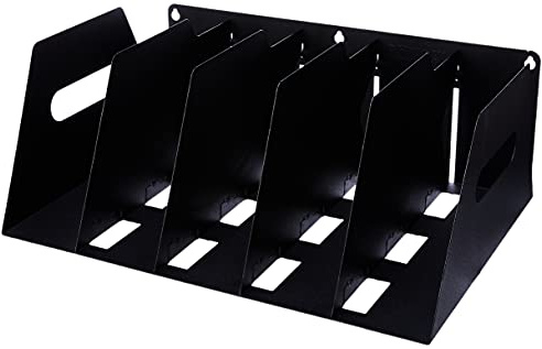 Rotadex 5-Section Lever Arch Filing Rack Black LAR5Black