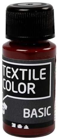 Creativ Company Textilfarbe, 50ml, Braun