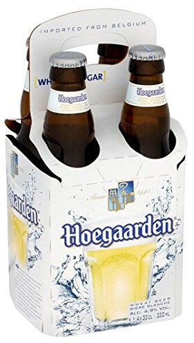 Hoegaarden belgischen Bierflaschen 4 x 330ml
