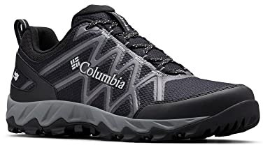 Columbia Peakfreak X2 Outdry WP wasserdichte Wanderschuhe für Herren, Schwarz (Black x Ti Grey Steel), 43.5 EU
