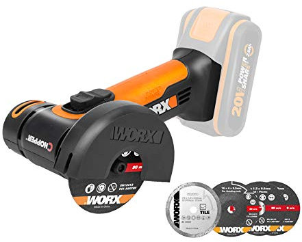 WORX WX801.9 Chopper 18V (20V Max) Mini Cutter/Grinder - (Tool only - Battery & Charger Sold Separately)