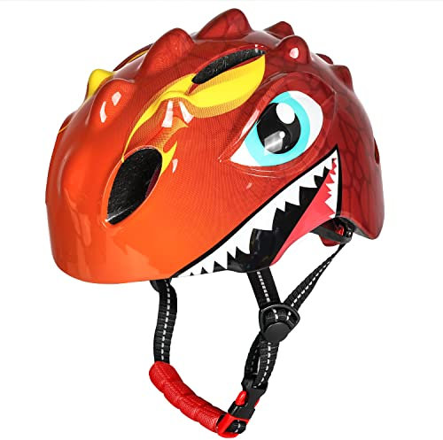 Kinder Fahrradhelm Junior Dino - Kinderhelm - Fahrradhelm für Kinder