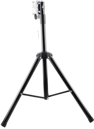 Trépied pour machine publicitaire - Fixation universelle - Support holographique 3D pour ventilateur de projecteur - Pour machine publicitaire de 42 cm à 100 cm