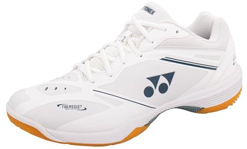 YONEX Power Cushion 65 Z4 Wide – Badmintonschuhe mit Perfekter Passform und Leistung (Weiß, EU Schuhgrößensystem, Erwachsene, Herren, Numerisch, Breit, 42)