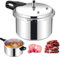 Stainless Steel Pressure Cooker 3 Litre, Small Induction Pressure Cooker for Daily Cooking, Aluminum Alloy Panela de Pressao with Safety Lock for Soup, Rice, Stew (3L)