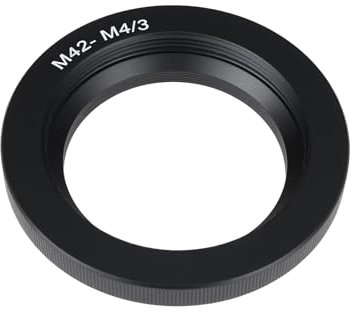 OTOTEC Adattatore Per Obiettivo M42 Su Fotocamera Con Attacco Micro 4/3 MFT Compatibile Con Olympus Compatibile Con Panasonic