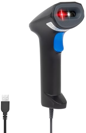 VulTech BC-07L-USB streckkodsläsare USB 1D QR 2D streckkodsläsare, Skanna till display, POS, fakta, kassainspelare, optisk scanner stormarknad apotek PC Windows Mac Linux