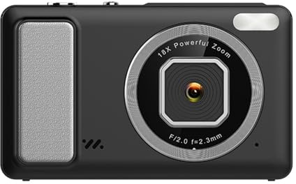 Videocámara digital 4K con sensor de 50 mp en imágenes claras y disparos GO