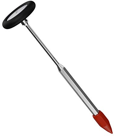 MDF Instruments, Marteau à réflexes neurologique Babinski dotée d'une pointe pour tester la sensibilité cutanée, NOIR, MDF535-11