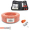 ARLI CAT 7 Verlegekabel 25m Netzwerkkabel CAT.7 + Crimpzange RJ45 Zange + Kabelmesser + 20x Netzwerkstecker Netzwerk Stecker 8 polig Plug LAN Halogenfrei Installationskabel CAT7 Kabel Netzwerk 25 m