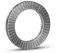 Rondelle di sicurezza a cuneo in acciaio inossidabile Nord-Lock, NL4ss-254 (10 pezzi) per M4 | 4,4 mm x 7,6 mm x 2,2 mm