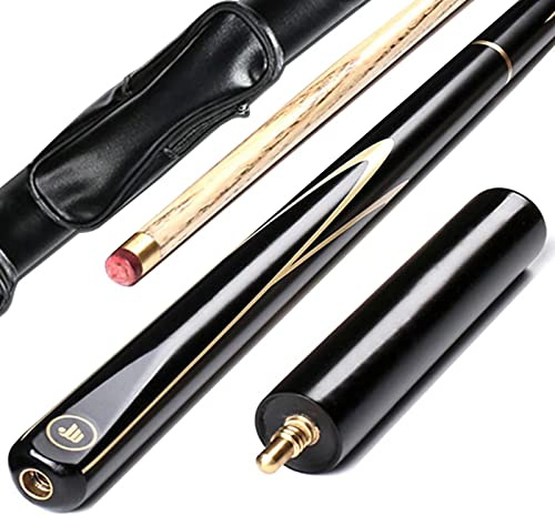 AONETIGER Billard Queue Eschenholz 145 cm 3 Teilig Spitzen 9.7mm Mit Zubehör Verlängerung Tasche/Koffer Set Zu Wählen Profi Snooker Pool Cue Sticks