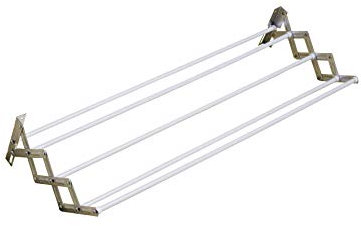 Jumbo Stendibiancheria 60cm da Parete estensibile in Acciaio plastificato antiruggine mod. Thorne
