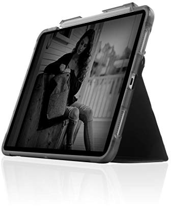 STM Dux Studio - Funda para iPad Pro de 12.9 Pulgadas y 4ª generación, Color Negro