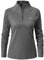 YSENTO Womens 1/4 Zip Running Tops Long Sleeve Sport Gym Top Training Casual Long Sleeve Golf Top(Dark Grey,S)