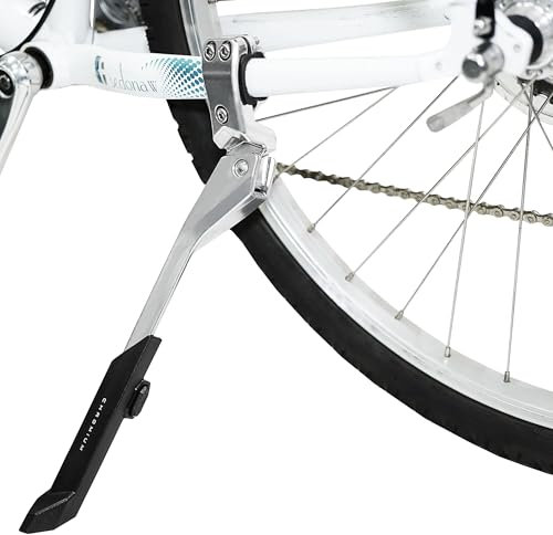 BV Fahrradständer – leichte Aluminiumlegierung hinten Seitenständer für 61–71,1 cm Fahrräder – höhenverstellbar, Fahrradständer, Erwachsenenfahrrad, Fahrradständer