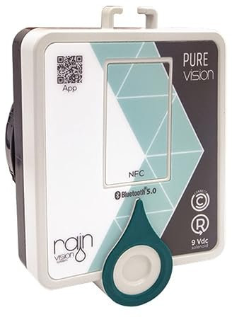 GNCGarden Programmatore Rain Pure Vision Bluetooth 1 Zona | Programmatore a Batterie | Timer irrigazione 1 stazione irrigazione automatica
