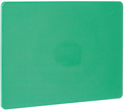 HENDI Tabla de cortar, HACCP, GN1/2, ambos lados lisos y utilizables, minimiza el embotamiento de los cuchillos, tabla de corte de cocina, 325x265x(H)10mm, plástico LPDE, verde