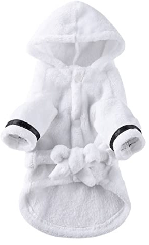 VILLFUL Bañador para Perros Pequeños Robe de Dormir Cómodo y Transpirable Ropa para Mascotas para y S