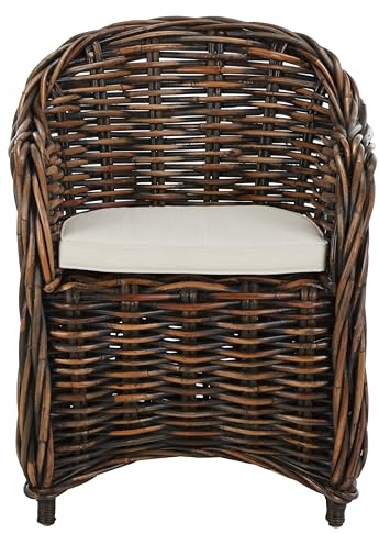 Safavieh Home Collection Nita Natural Wicker Club Chair, Standard