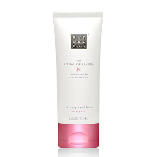 RITUALS Bálsamo de Manos de The Ritual of Sakura, 70 ml - Con Leche de Arroz y Flor de Cerezo - Propiedades Nutritivas de la Piel