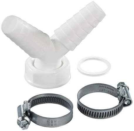 Xavax 00220738 Raccord en Y, Blanc